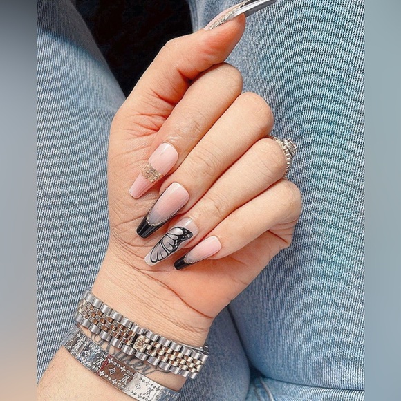 Louis Vuitton Nanogram Cuff Bangle with Diamantes and Crystal Stud - Picture 1 of 8